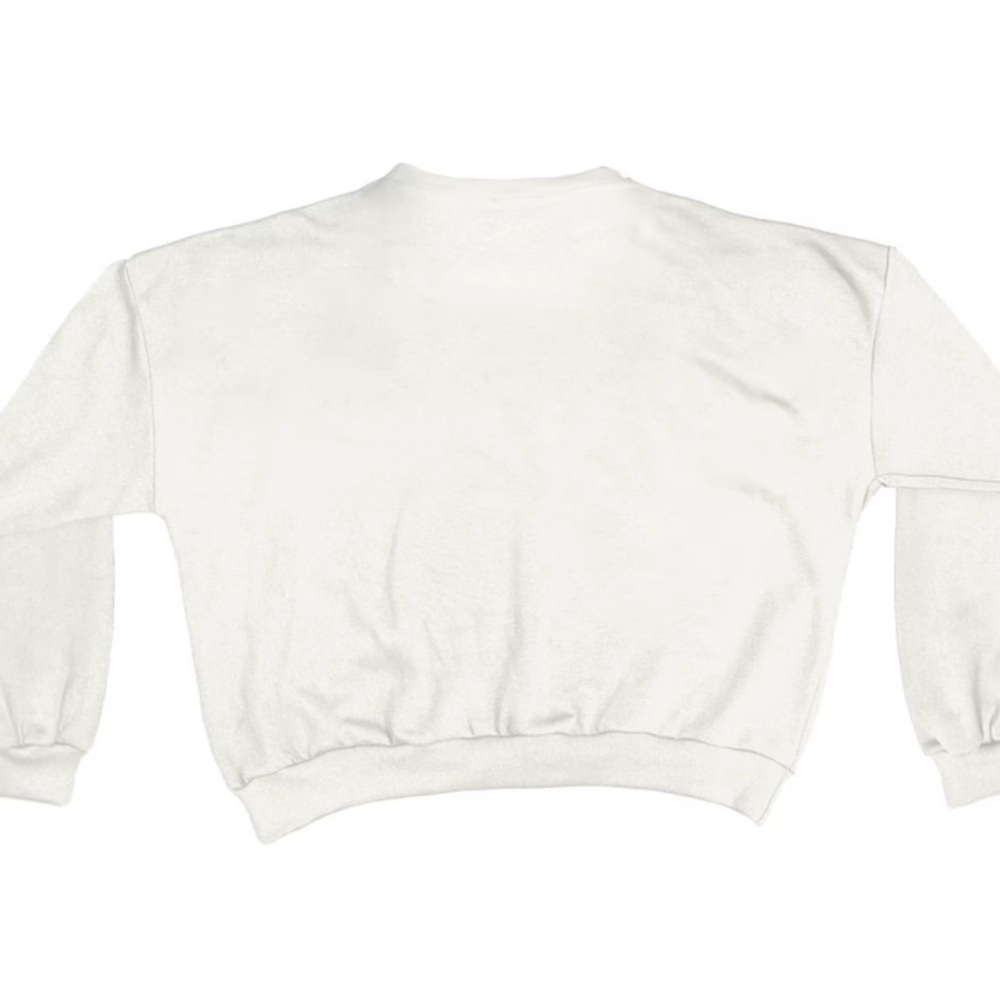 NWT Texas Longhorns Pressbox Women’s Oversized Retro Waist-length Sweatshirt - Picture 2 of 2